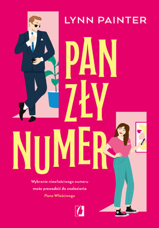 Pan Zły Numer Lynn Painter - okladka książki