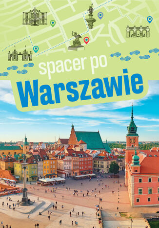 Spacer po Warszawie Mateusz Kaczyński - okladka książki