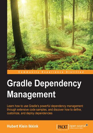 Gradle Dependency Management Hubert Klein Ikkink - okladka książki