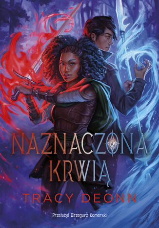 Naznaczona krwią Tracy Deonn - okladka książki