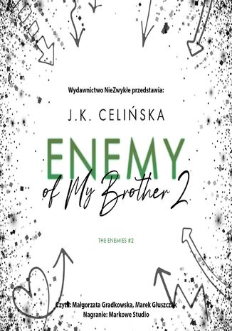 Enemy of My Brother 2 J. K. Celińska - okladka książki