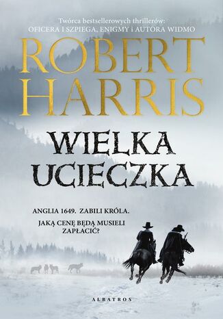 WIELKA UCIECZKA Robert Harris - okladka książki