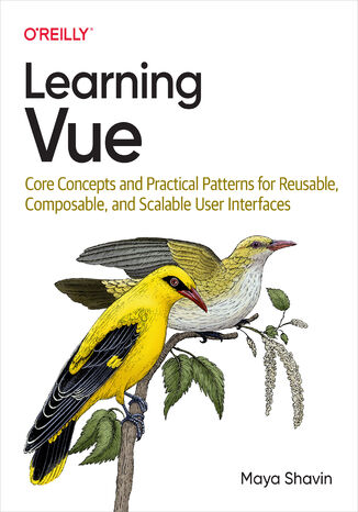 Learning Vue Maya Shavin - okladka książki