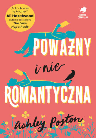 Poważny i nieromantyczna Ashley Poston - okladka książki