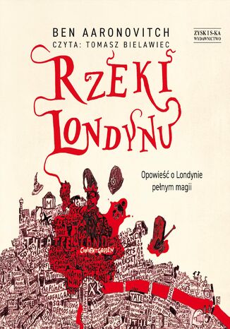 Rzeki Londynu Ben Aaronovitch - okladka książki