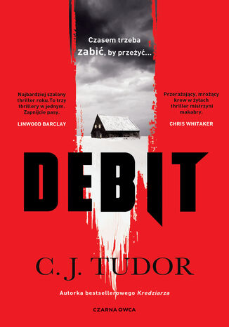 Debit C.J. Tudor - okladka książki