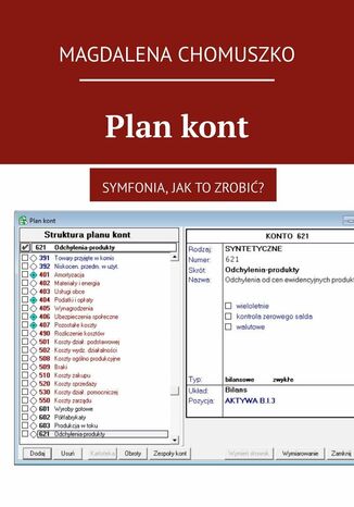 Plan kont Magdalena Chomuszko - okladka książki