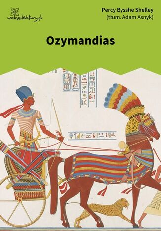 Ozymandias Percy Bysshe Shelley - okladka książki