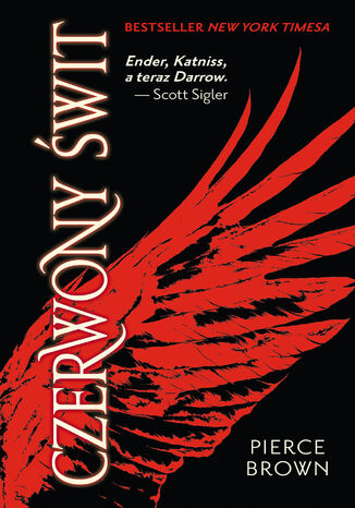 Czerwony świt. Red Rising. Tom 1 Pierce Brown - okladka książki