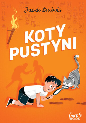 Koty pustyni Jacek Dubois - okladka książki