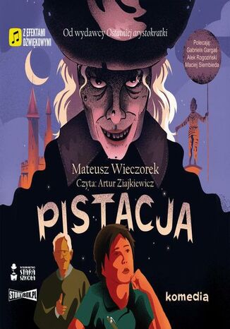 Pistacja Mateusz Wieczorek - okladka książki