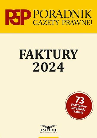 Faktury 2024 Praca zbiorowa - okladka książki