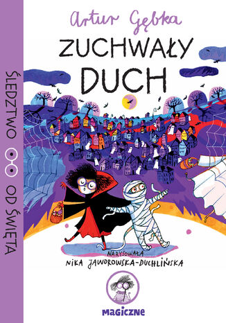 Zuchwały duch Artur Gębka - okladka książki