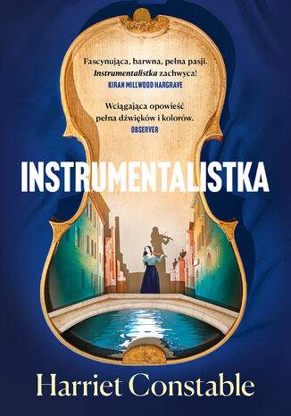Instrumentalistka Harriet Constable - okladka książki