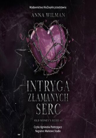 Intryga złamanych serc Anna Wilman - okladka książki