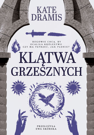 Klątwa Grzesznych Kate Dramis - okladka książki