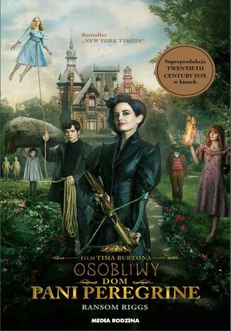 Osobliwy dom pani Peregrine Ransom Riggs - okladka książki