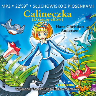 Calineczka Hans Christian Andersen - okladka książki