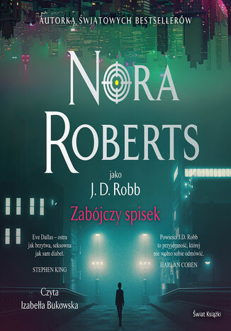 Zabójczy spisek Nora Roberts - okladka książki