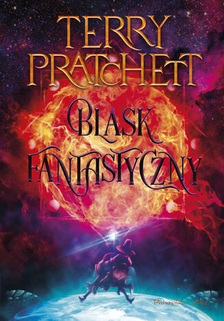 Blask fantastyczny Terry Pratchett - okladka książki