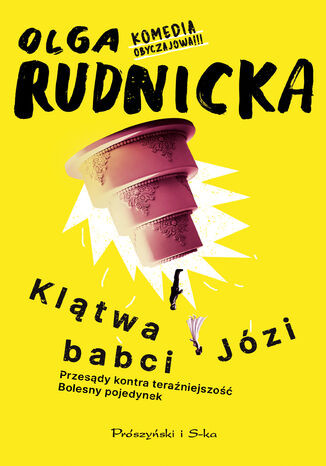 Klątwa babci Józi Olga Rudnicka - okladka książki