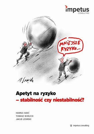 Apetyt na ryzyko - stabilność czy niestabilność Hanna Hanć, Tomasz Borucki, Jakub Lesiński - okladka książki