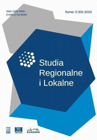 Studia Regionalne i Lokalne nr 3(93)/2023 Vesna Garvanlieva Andonova, Borce Trenovski, Denok Kurniasih, Wahyuningrat Wahyuningrat, Paulus Israwan Setyoko, Rodon Pedrason, Muhamad Yusuf, Oleksiy Gnatiuk, Serhii Puhach, Kostyantyn Mezentsev, Liudmyla Bezuhla, Mariia Bieloborodova, Liudmyla Bondarenko, Tetiana Herasymenko, Svitlana Kuzikova, Valeriy Zlyvkov, Svitlana Lukomska, Tetiana Shcherbak, Olha Skyba, Borys Kuzikov, Mykola Serbov, Iryna Kramarenko, Inna Irtyshcheva, Marianna Stehnei, Yevheniia Boiko, Nataliya Hryshyna, Kseniia Khaustova - okladka książki