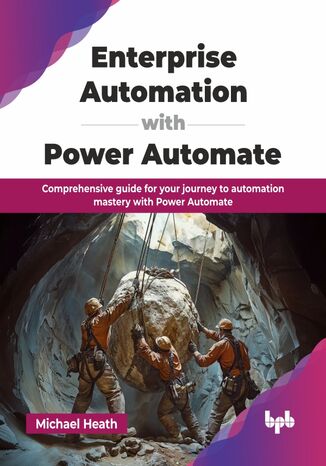 Enterprise Automation with Power Automate Michael Heath - okladka książki