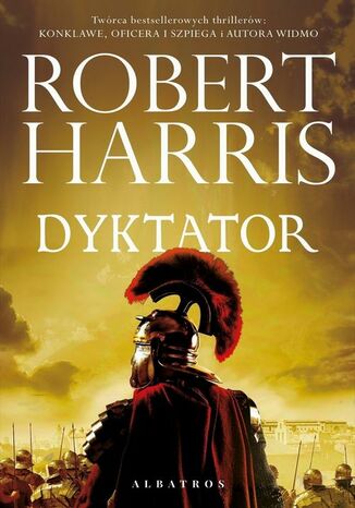 Dyktator Robert Harris - okladka książki
