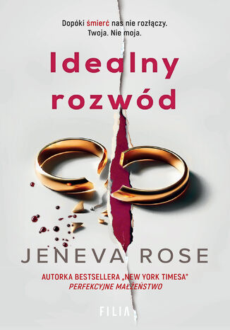 Idealny rozwód Jeneva Rose - okladka książki