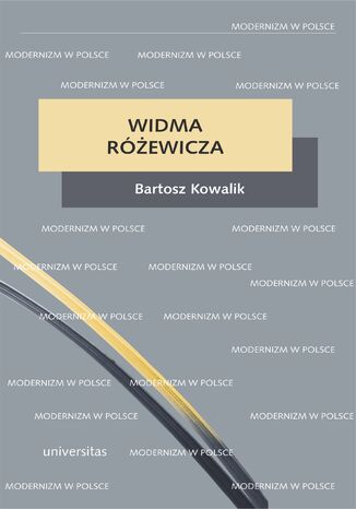 Widma Różewicza Bartosz Kowalik - okladka książki