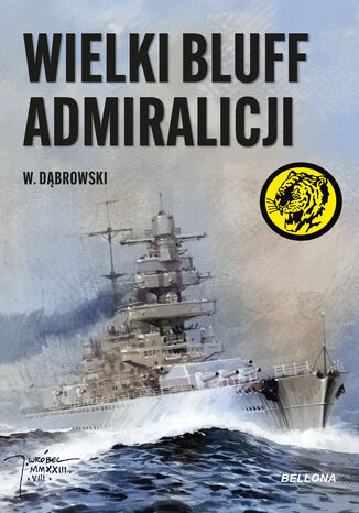 Wielki bluff admiralicji W. Dąbrowski - okladka książki