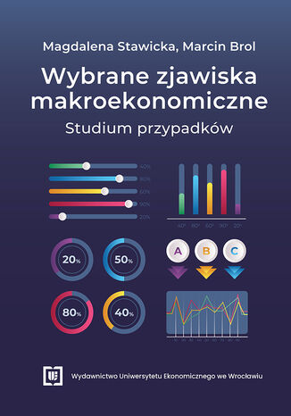 Wybrane zjawiska makroekonomiczne - studium przypadków Magdalena Stawicka, Marcin Brol - okladka książki