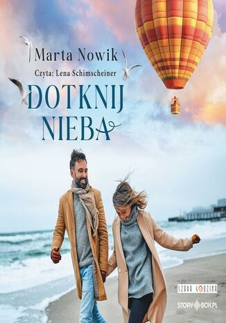 Dotknij nieba Marta Nowik - okladka książki