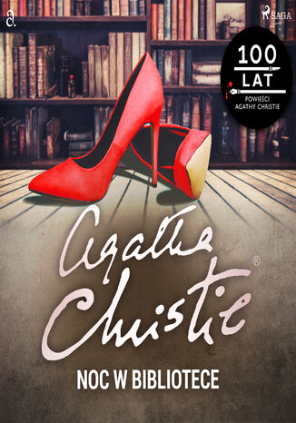 Noc w bibliotece Agatha Christie - okladka książki