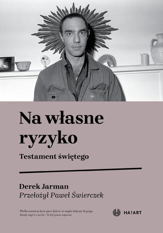 Na własne ryzyko Derek Jarman - okladka książki