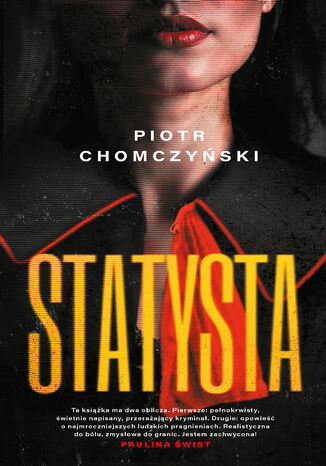 Statysta Piotr Chomczyński - okladka książki