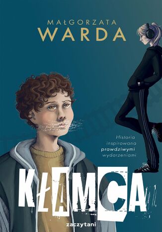 Kłamca Małgorzata Warda - okladka książki
