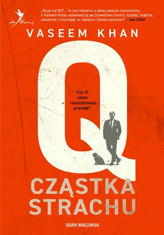Q. Cząstka strachu Vaseem Khan - okladka książki