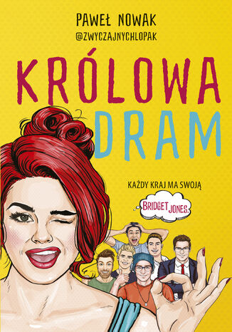 Królowa dram Paweł Nowak - okladka książki