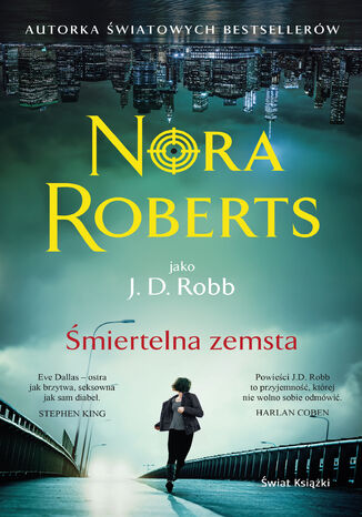 Śmiertelna zemsta Nora Roberts - okladka książki