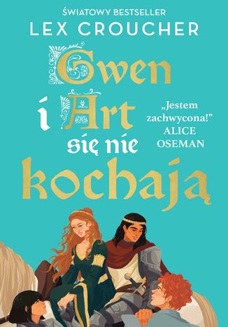 Gwen i Art się nie kochają Lex Croucher - okladka książki