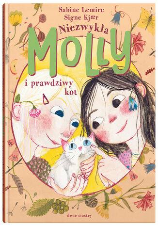Niezwykła Molly i prawdziwy kot Sabine Lemire - okladka książki
