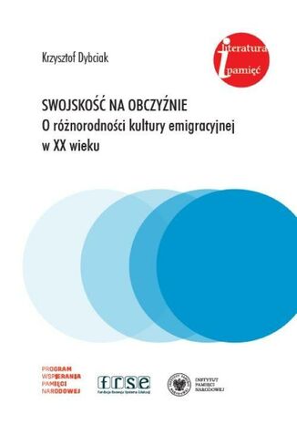 Swojskość na obczyźnie Krzysztof Dybciak - okladka książki
