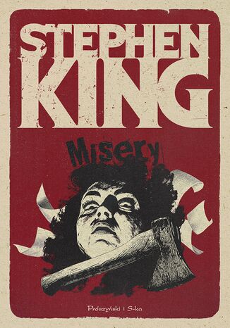 Misery Stephen King - okladka książki