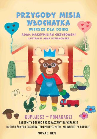 Przygody Misia Włochatka Adam Maksymilian Grzybowski - okladka książki