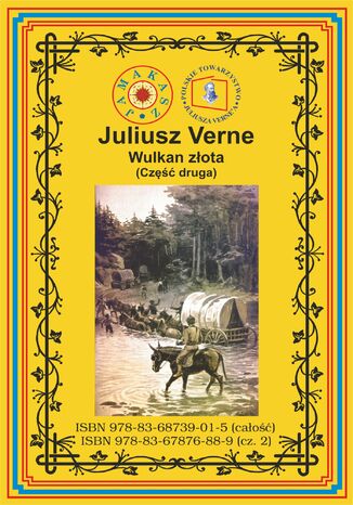 Wulkan złota. Część 2 Juliusz Verne - okladka książki