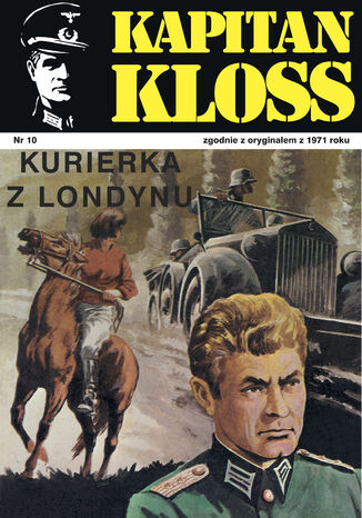 Kapitan Kloss. Kurierka z Londynu Andrzej Zbych, Mieczysław Wiśniewski - okladka książki