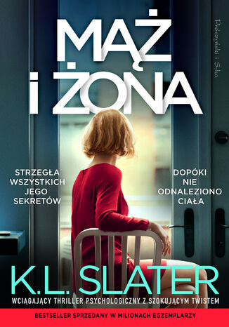 Mąż i żona K.L. Slater - okladka książki