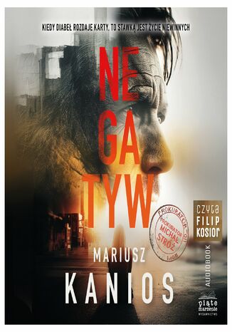 Negatyw Mariusz Kanios - okladka książki